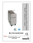 Frymaster GF14/40 Series Gas Fryer Mode d'emploi