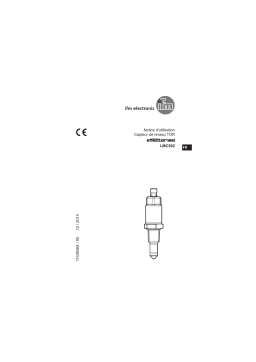 IFM LMC502 Sensor for point level detection Mode d'emploi