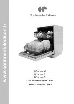 CONTINENTAL EDISON CELV1444B Manuel utilisateur