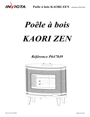 Invicta Kaori Zen Cast Iron Stove spécification | Fixfr