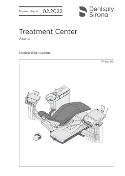 Dentsply Sirona Axano Mode d'emploi