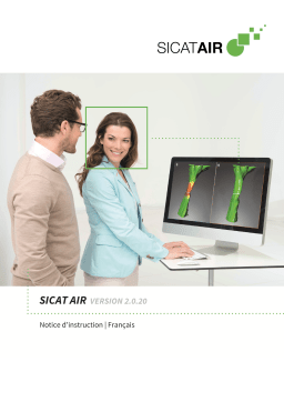 Dentsply Sirona SICAT AIR Version 2.0.20 Mode d'emploi