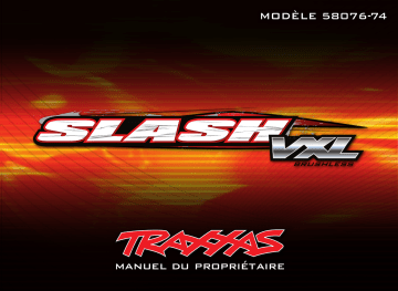 Traxxas Slash VXL Manuel utilisateur | Fixfr