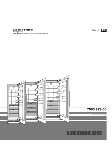 EKB 9471 | EKB 9671 | Liebherr EKB 9271 Réfrigérateur intégrable avec BioFresh Mode d'emploi | Fixfr