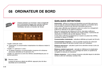 CITROEN BERLINGO 01/03/2011 - 29/02/2012 Manuel du propriétaire | Fixfr