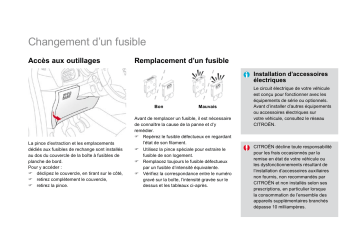 CITROEN DS 3 01/10/2009 - 31/05/2010 Manuel du propriétaire | Fixfr