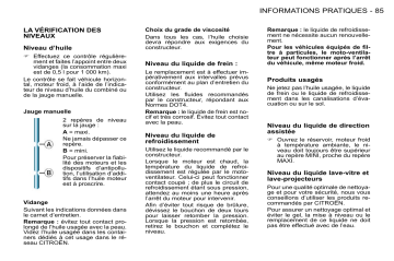 CITROEN BERLINGO 01/03/2009 - 31/12/2009 Manuel du propriétaire | Fixfr