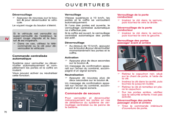 CITROEN C5 01/11/2009 - 30/06/2010 Manuel du propriétaire | Fixfr