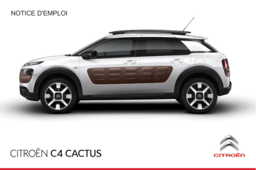 CITROEN C4 CACTUS 01/03/2014 - 31/10/2014 Manuel du propriétaire | Fixfr