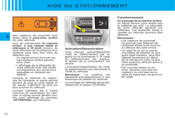 CITROEN C2 01/10/2007 - 30/04/2008 Manuel du propriétaire | Fixfr