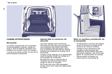 CITROEN BERLINGO 01/07/2009 - 30/03/2010 Manuel du propriétaire | Fixfr