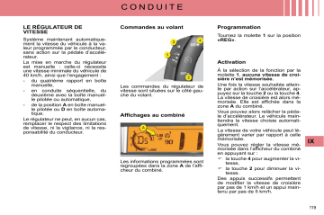 CITROEN C4 01/11/2008 - 28/02/2009 Manuel du propriétaire | Fixfr