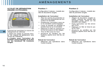 CITROEN C4 SPACETOURER C4 PICASSO 01/10/2009 - 30/09/2010 Manuel du propriétaire | Fixfr