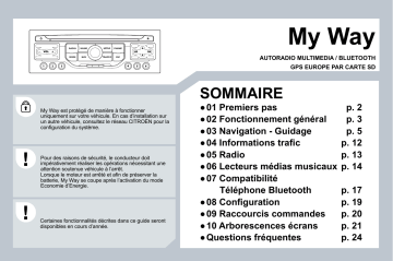 CITROEN C4 01/06/2008 - 31/10/2008 Manuel du propriétaire | Fixfr