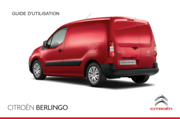 CITROEN BERLINGO 01/07/2014 - 31/05/2015 Manuel du propriétaire | Fixfr