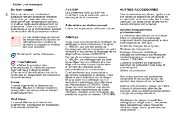 CITROEN BERLINGO 01/01/2009 - 30/06/2009 Manuel du propriétaire | Fixfr