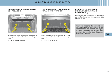 CITROEN C4 SPACETOURER C4 PICASSO 01/10/2009 - 30/09/2010 Manuel du propriétaire | Fixfr