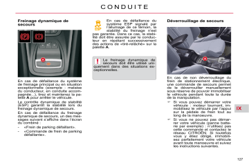 CITROEN C5 01/11/2009 - 30/06/2010 Manuel du propriétaire | Fixfr