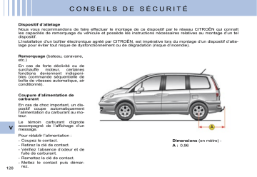 CITROEN C8 01/01/2008 - 30/06/2008 Manuel du propriétaire | Fixfr