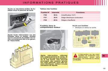 CITROEN C4 01/03/2009 - 31/12/2009 Manuel du propriétaire | Fixfr