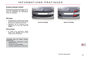 CITROEN C5 01/07/2010 - 31/10/2010 Manuel du propriétaire | Fixfr