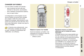 CITROEN JUMPY - SPACETOURER 01/07/2008 - 31/10/2008 Manuel du propriétaire | Fixfr