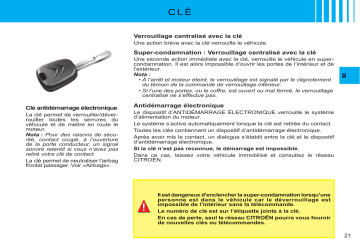 CITROEN C2 01/10/2007 - 30/04/2008 Manuel du propriétaire | Fixfr