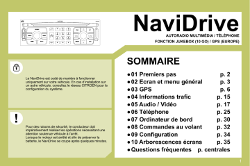 CITROEN C4 01/03/2009 - 31/12/2009 Manuel du propriétaire | Fixfr