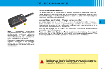 CITROEN C2 01/05/2008 - 31/12/2009 Manuel du propriétaire | Fixfr