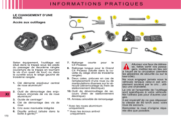 CITROEN C4 SPACETOURER C4 PICASSO 01/10/2009 - 30/09/2010 Manuel du propriétaire | Fixfr