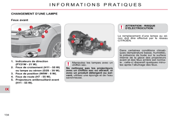 CITROEN C-CROSSER 01/07/2010 - 30/06/2011 Manuel du propriétaire | Fixfr