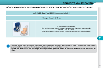 CITROEN C3 01/11/2010 - 14/09/2011 Manuel du propriétaire | Fixfr