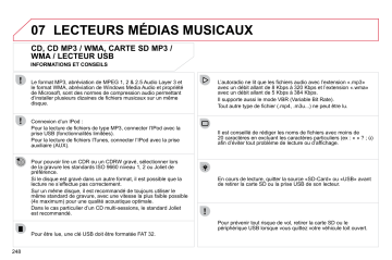 CITROEN C5 01/11/2010 - 28/02/2011 Manuel du propriétaire | Fixfr