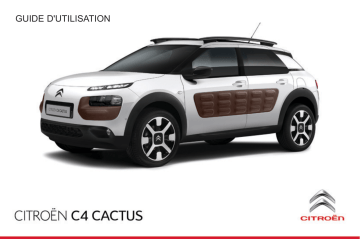 CITROEN C4 CACTUS 01/11/2014 - 13/10/2015 Manuel du propriétaire | Fixfr