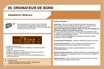 CITROEN C8 01/11/2008 - 30/06/2009 Manuel du propriétaire | Fixfr