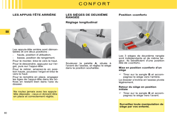 CITROEN C4 SPACETOURER C4 PICASSO 01/10/2008 - 31/01/2009 Manuel du propriétaire | Fixfr