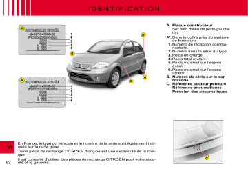 CITROEN C3 01/01/2010 - 30/06/2010 Manuel du propriétaire | Fixfr