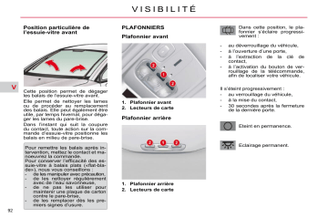 CITROEN C5 01/11/2009 - 30/06/2010 Manuel du propriétaire | Fixfr