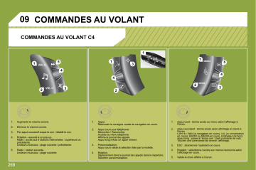 CITROEN C4 SPACETOURER C4 PICASSO 01/02/2009 - 30/09/2009 Manuel du propriétaire | Fixfr