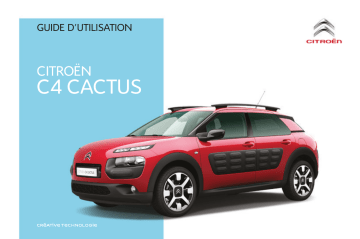 CITROEN C4 CACTUS 18/04/2016 - 31/01/2018 Manuel du propriétaire | Fixfr