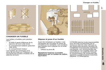 CITROEN C8 01/07/2008 - 31/10/2008 Manuel du propriétaire | Fixfr