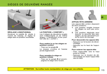 CITROEN C4 SPACETOURER C4 PICASSO 01/09/2007 - 31/05/2008 Manuel du propriétaire | Fixfr