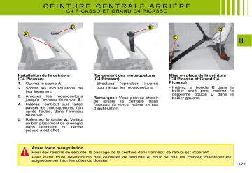 CITROEN C4 SPACETOURER C4 PICASSO 01/06/2008 - 30/09/2008 Manuel du propriétaire | Fixfr