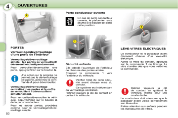 CITROEN C1 01/12/2010 - 31/01/2012 Manuel du propriétaire | Fixfr