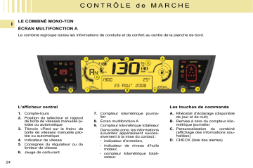 CITROEN C4 SPACETOURER C4 PICASSO 01/10/2008 - 31/01/2009 Manuel du propriétaire | Fixfr