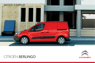 CITROEN BERLINGO 01/03/2013 - 31/10/2013 Manuel du propriétaire | Fixfr