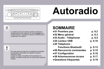 CITROEN BERLINGO 01/07/2009 - 30/03/2010 Manuel du propriétaire | Fixfr