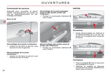 CITROEN C-CROSSER 01/08/2009 - 30/06/2010 Manuel du propriétaire | Fixfr