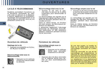 CITROEN C4 01/11/2008 - 28/02/2009 Manuel du propriétaire | Fixfr