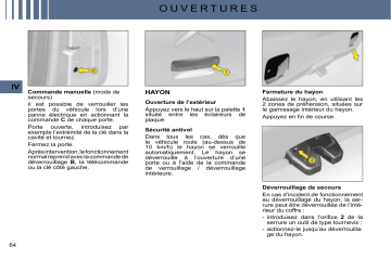 CITROEN C4 01/06/2008 - 31/10/2008 Manuel du propriétaire | Fixfr